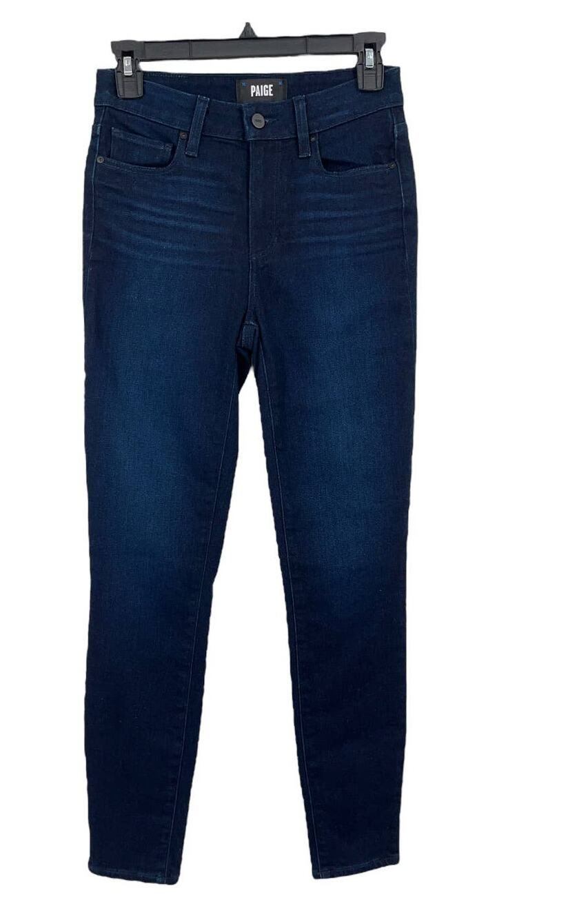 Paige Jeans Hoxton High Waist Ankle skinny dark blue size 25